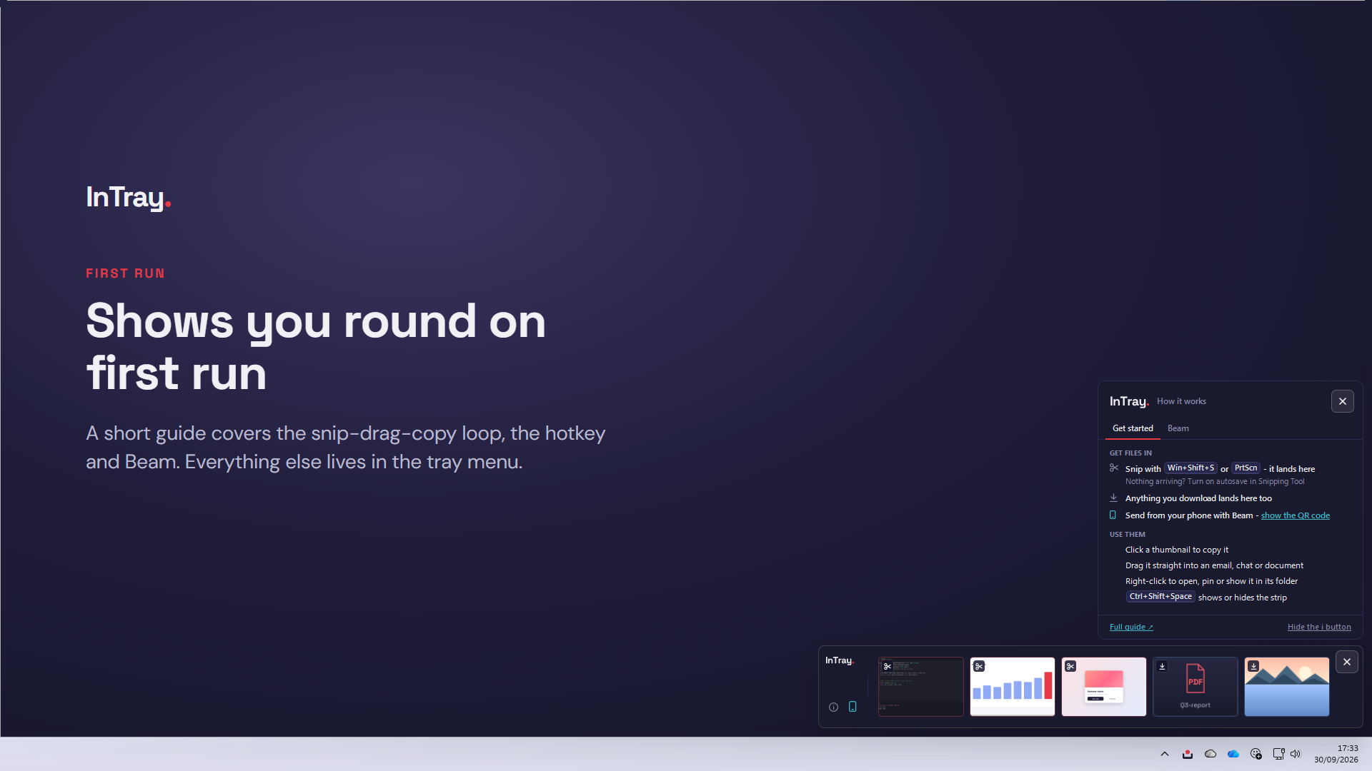 InTray screenshot 4