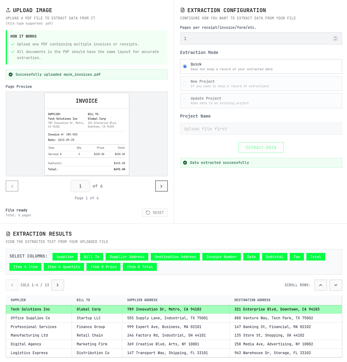 nolainocr screenshot 2
