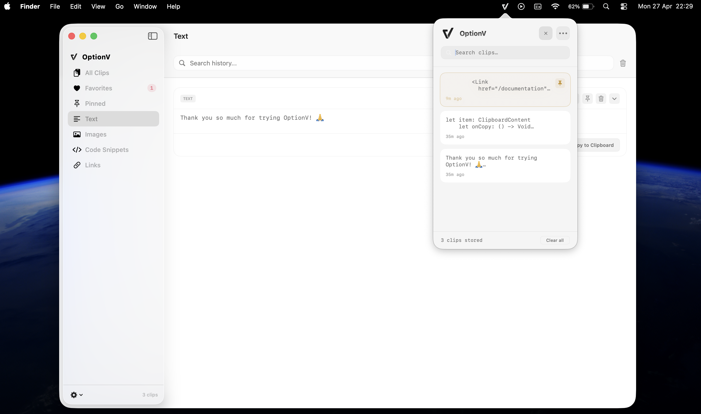 OptionV screenshot 6